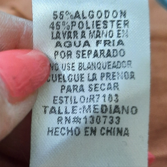 Umgee Tan Off-Shoulder Dress with Black Embroidery Med - Picture 5 of 11